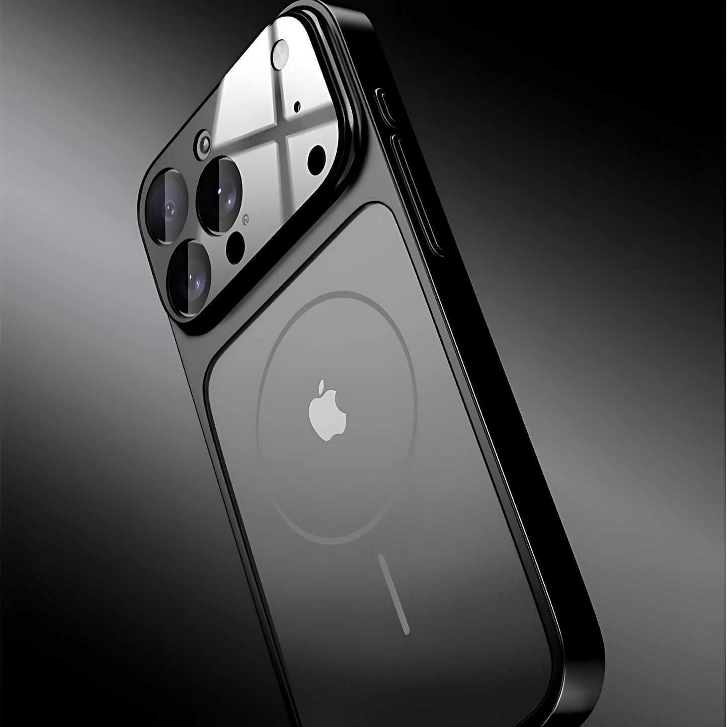 iPhone 17 Series Frosted Glass Magnetic Case