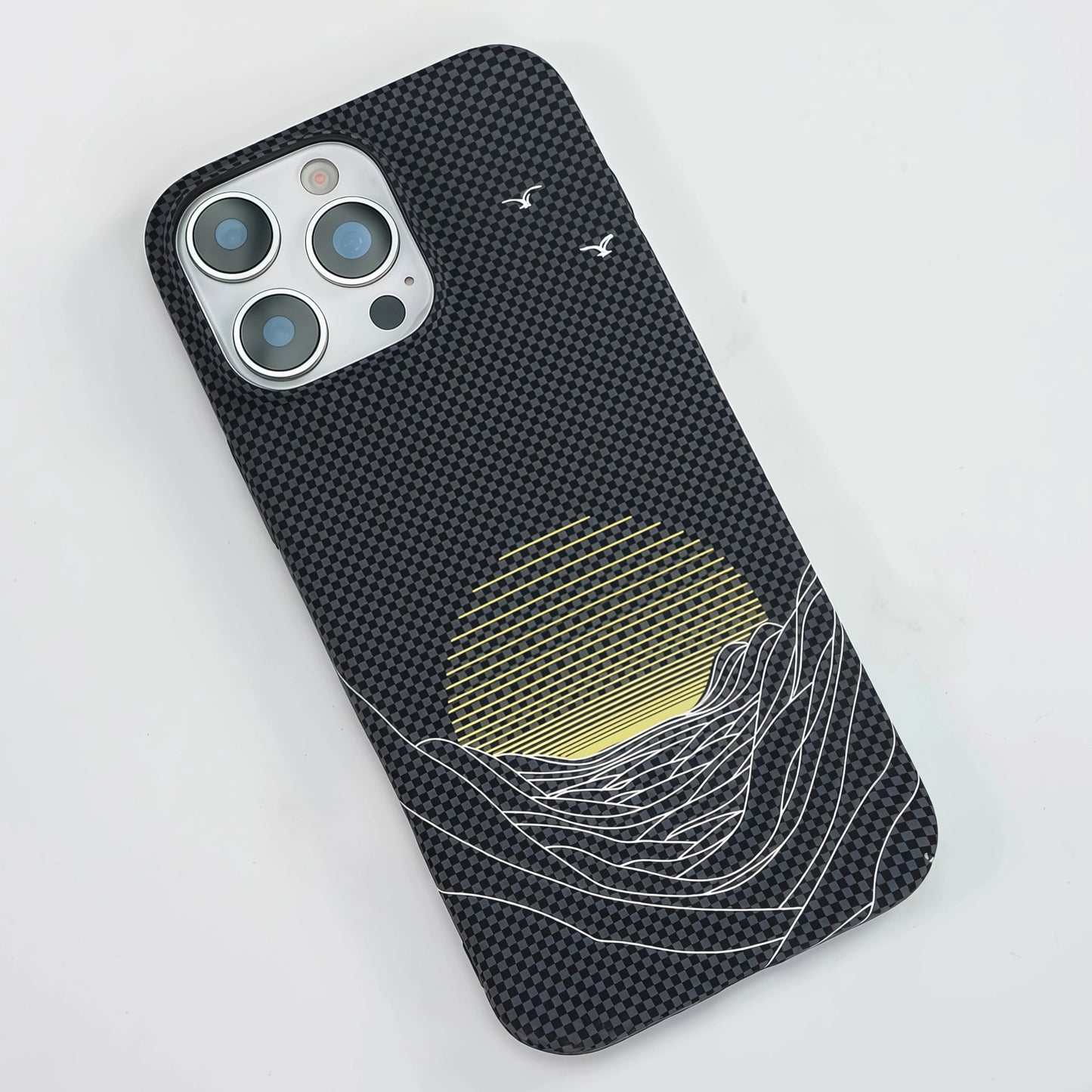 CASEfiy “Moon Over the Sea” iPhone Case