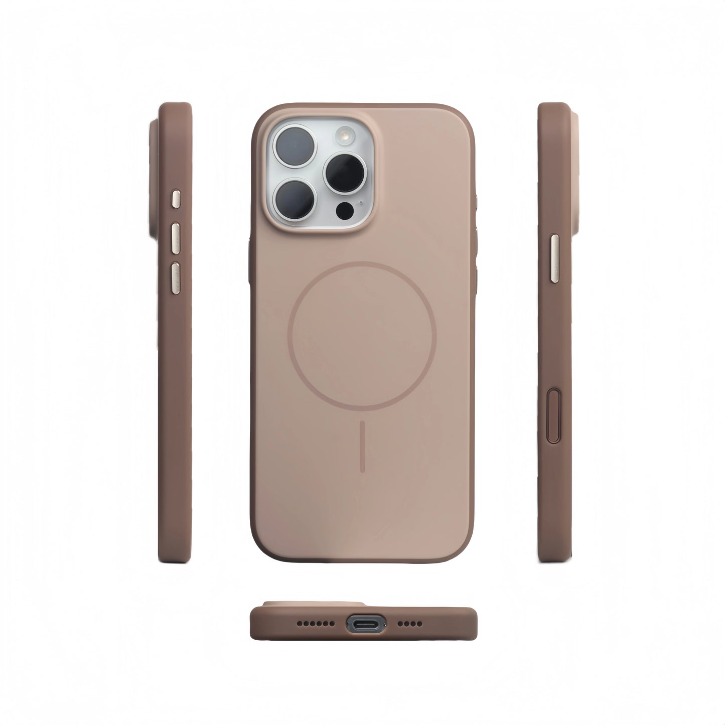 CASEfiy Magnetic Matte Contrast iPhone 17/16 Case