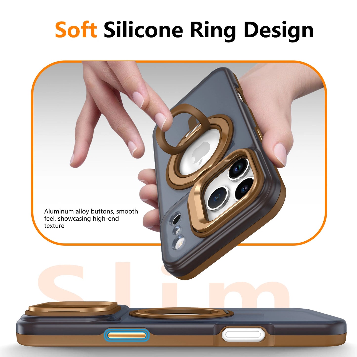 Multi-Color Magnetic Stand iPhone Case