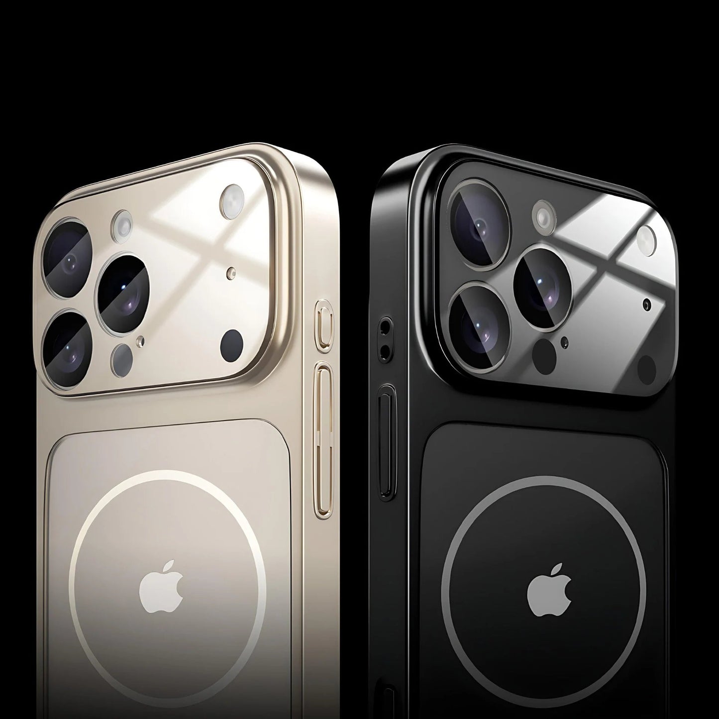 iPhone 17 Series Frosted Glass Magnetic Case