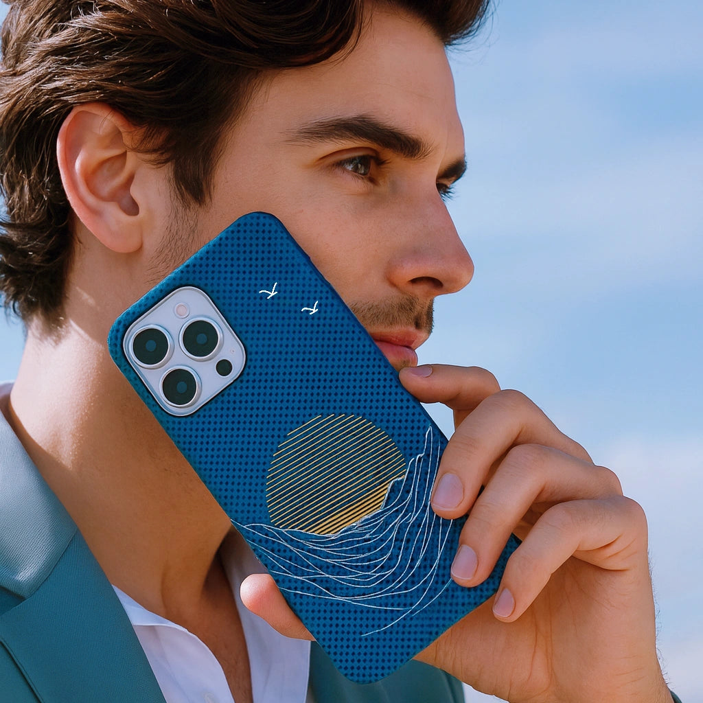 CASEfiy “Moon Over the Sea” iPhone Case
