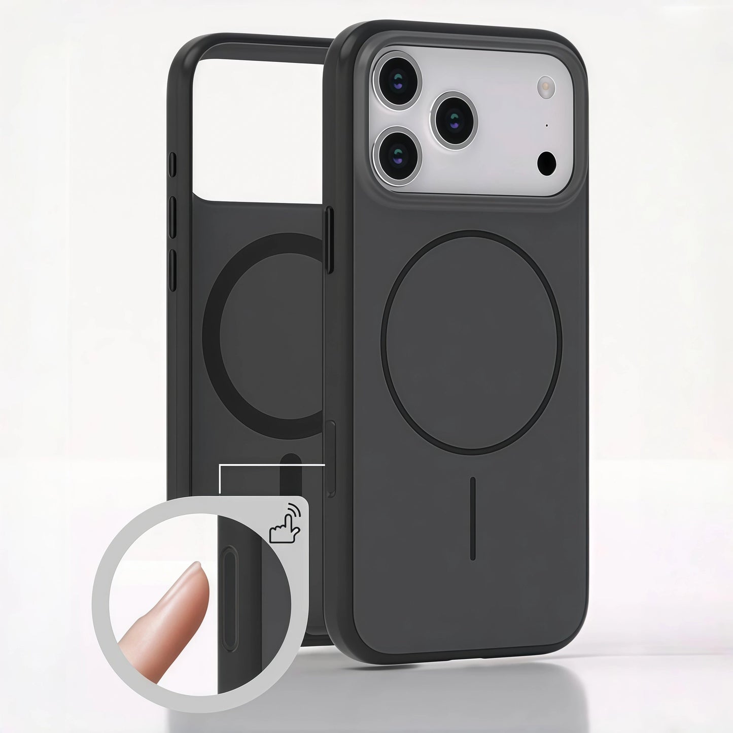 CASEfiy Magnetic Matte Contrast iPhone 17/16 Case
