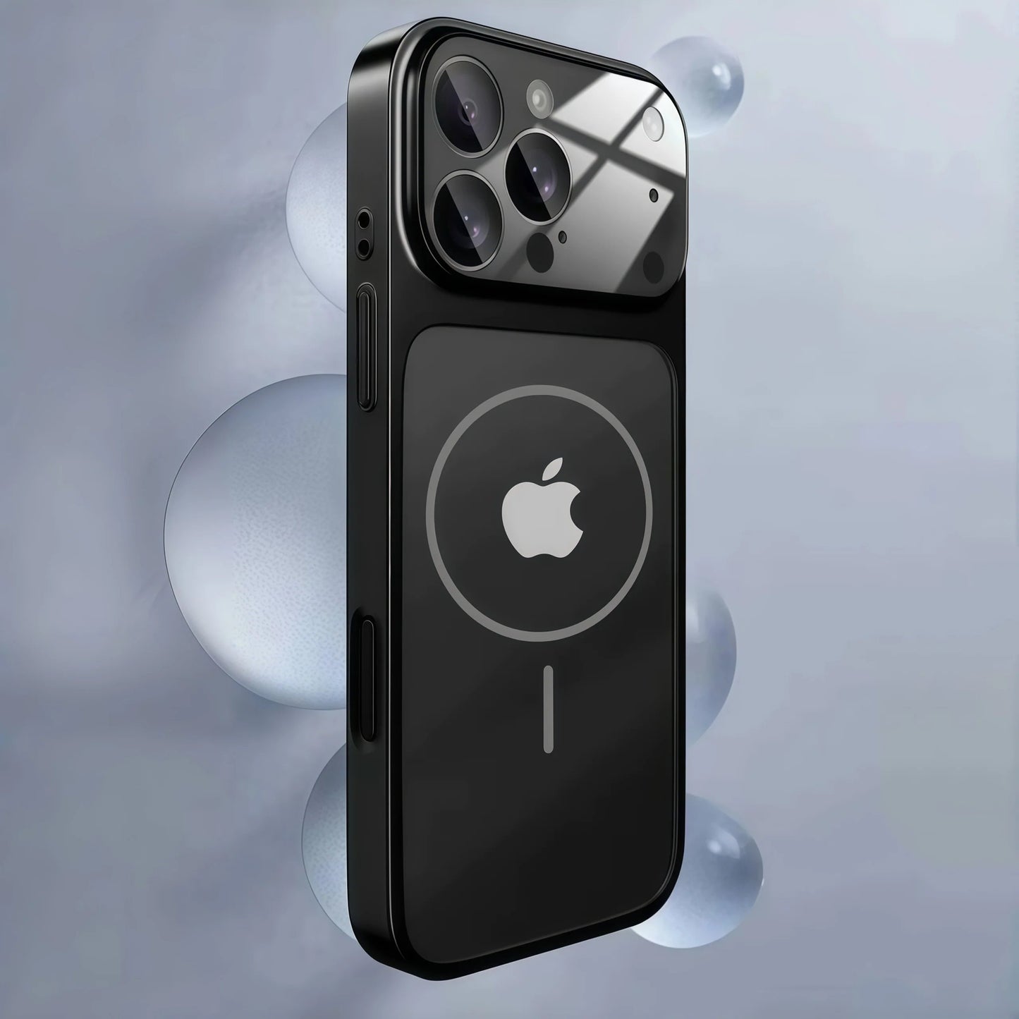 iPhone 17 Series Frosted Glass Magnetic Case