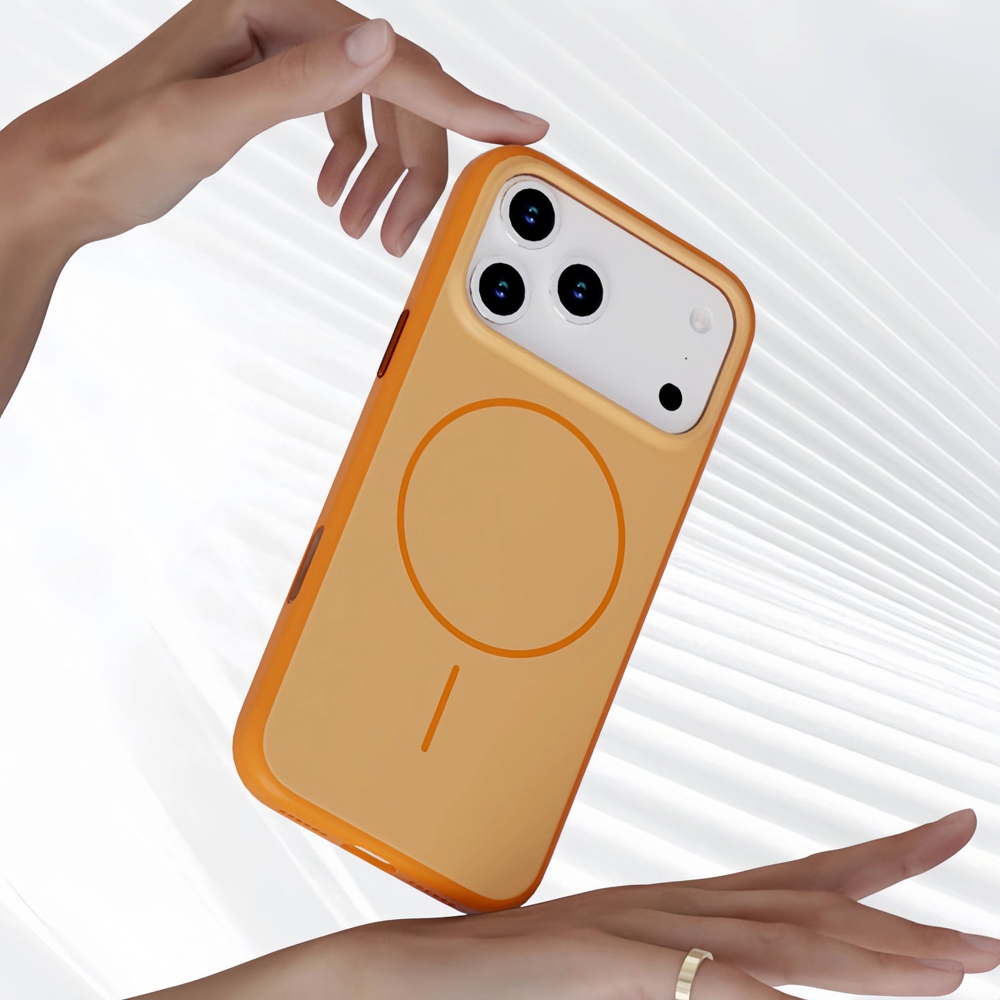 CASEfiy Magnetic Matte Contrast iPhone 17/16 Case