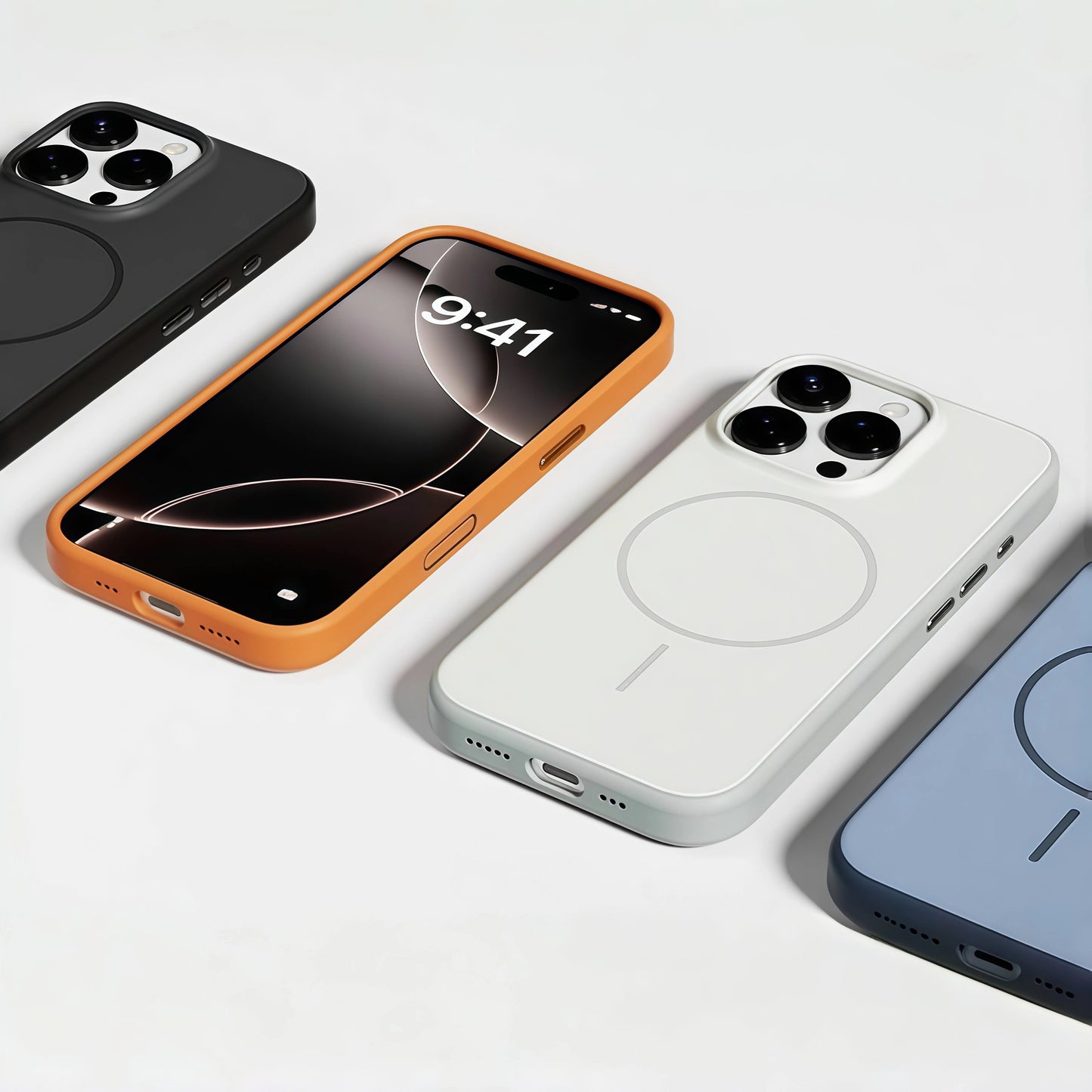 CASEfiy Magnetic Matte Contrast iPhone 17/16 Case
