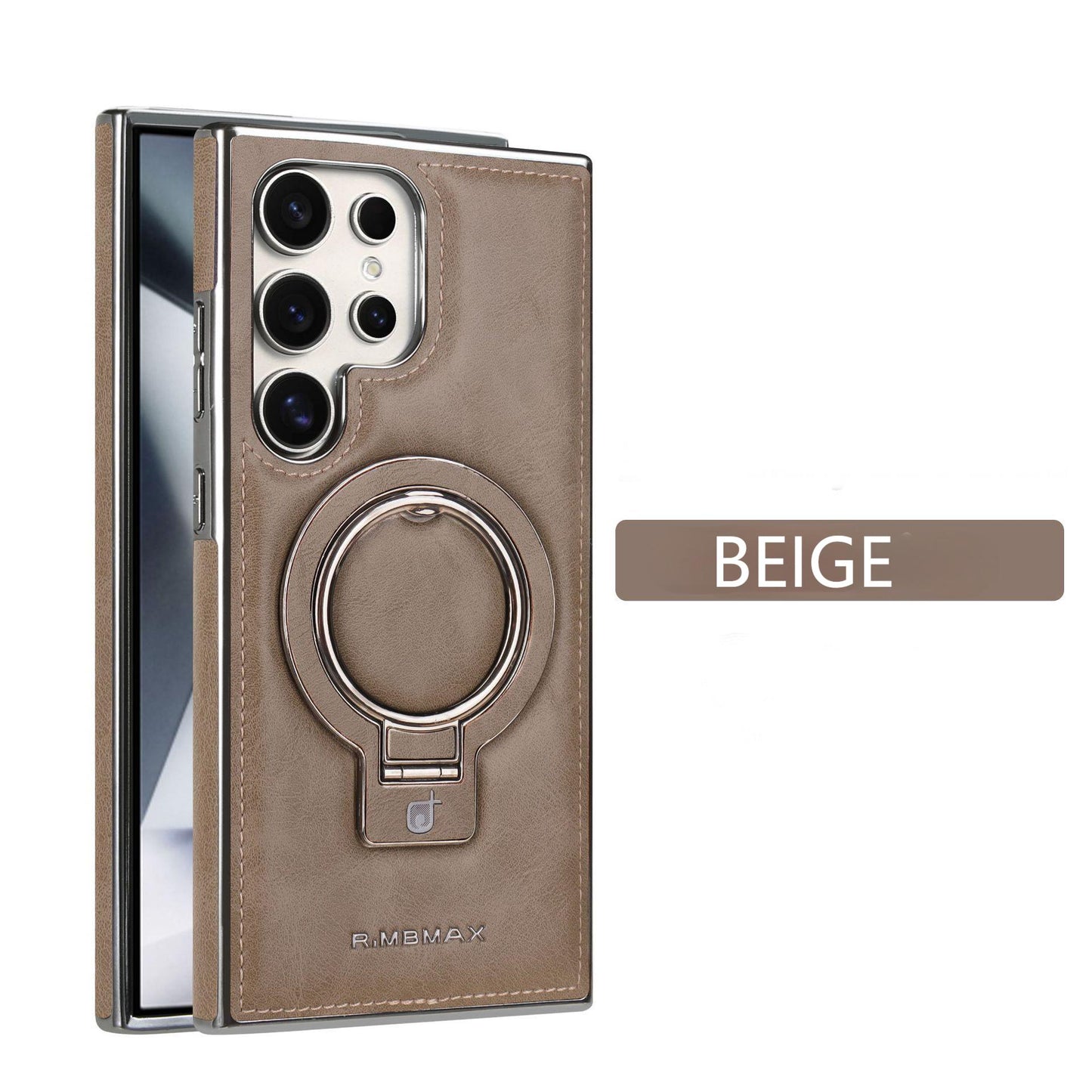 CASEfiy Leather Magnetic Stand Phone Case For Samsung Galaxy S25/S24/S23