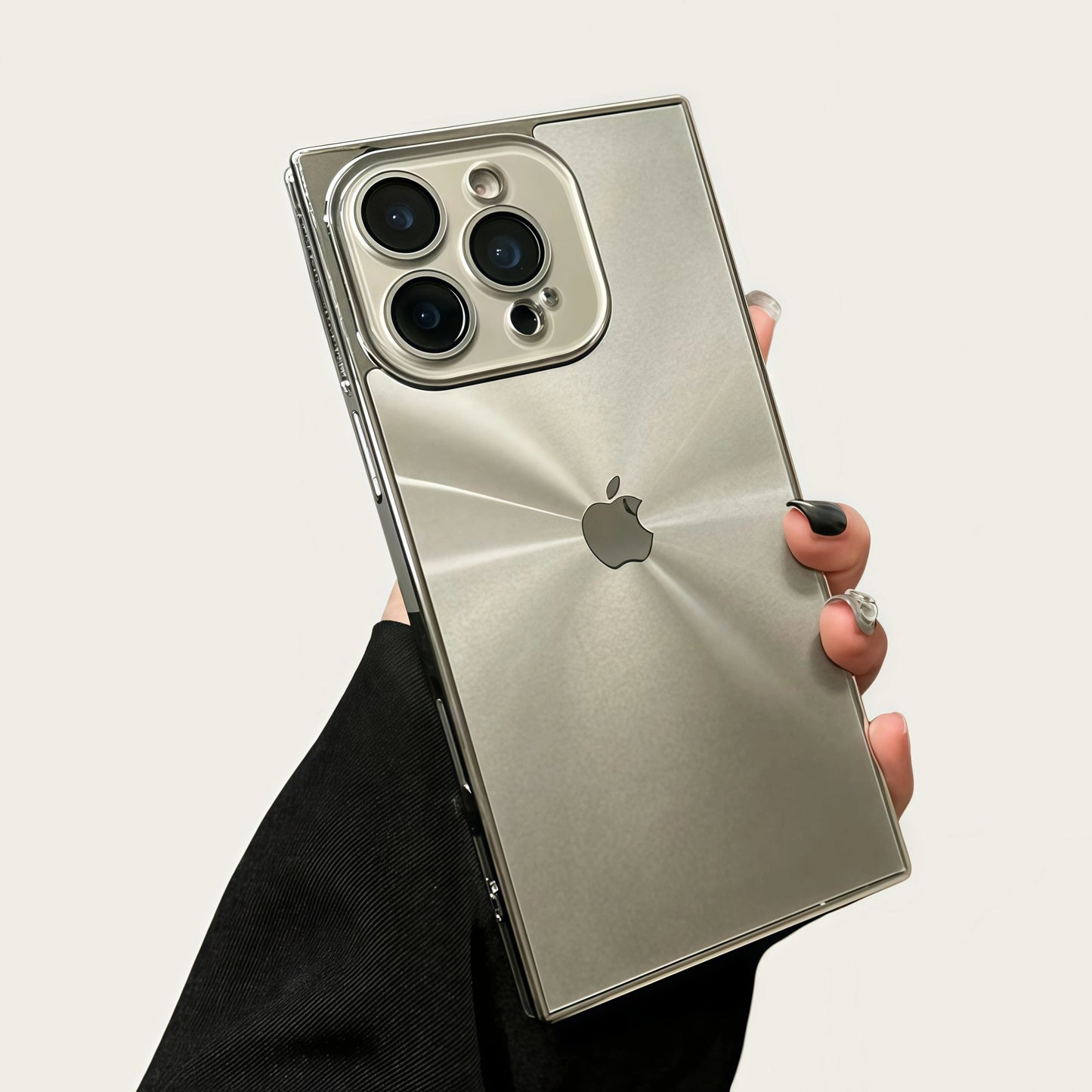 iPhone 17 ProMax Aurora Electroplated Laser Phone Case