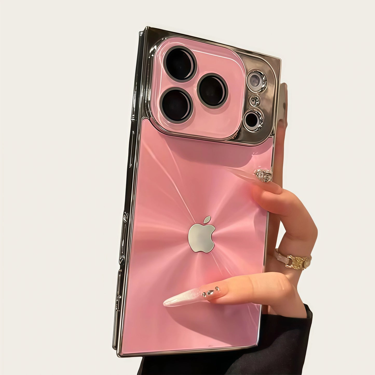 iPhone 17 ProMax Aurora Electroplated Laser Phone Case