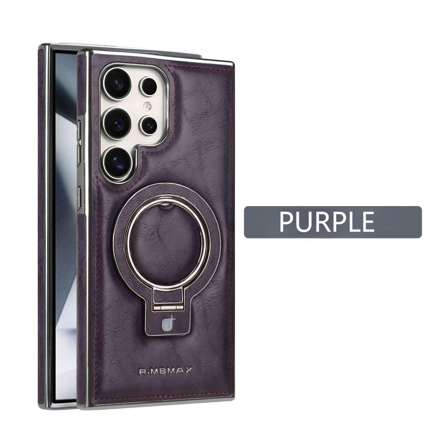 CASEfiy Leather Magnetic Stand Phone Case For Samsung Galaxy S25/S24/S23