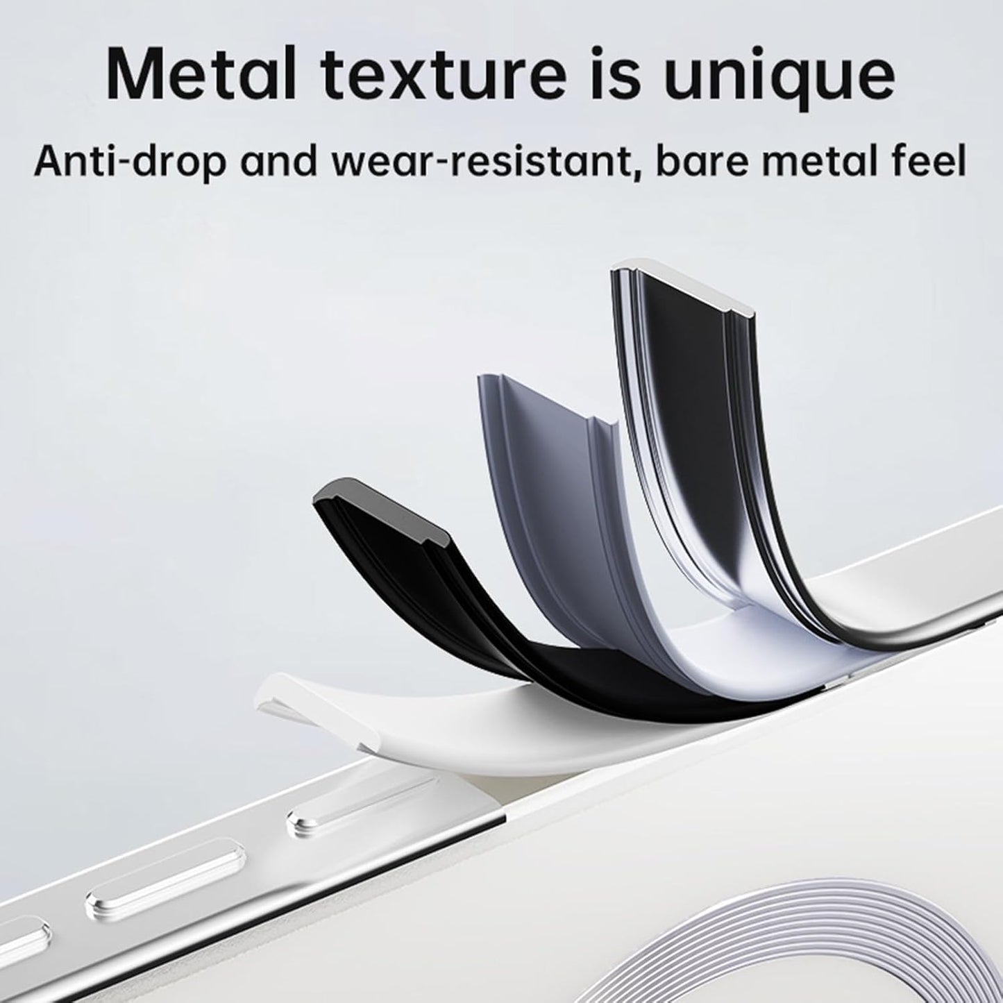 Ultra-Thin Magnetic Phone Case For Apple 16/15 – Shockproof, Anti-Yellow