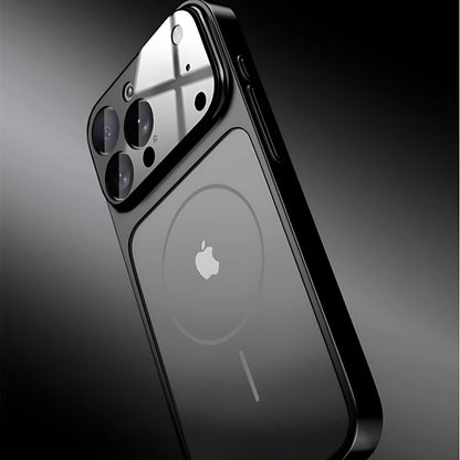 iPhone 17 Series Frosted Glass Magnetic Case