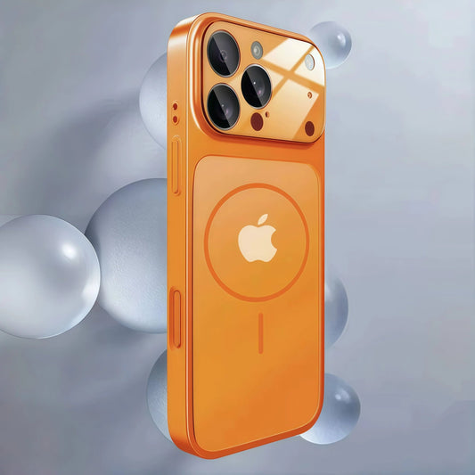 iPhone 17 Series Frosted Glass Magnetic Case