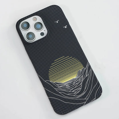 CASEfiy “Moon Over the Sea” iPhone Case