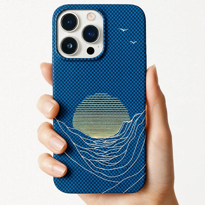 CASEfiy “Moon Over the Sea” iPhone Case