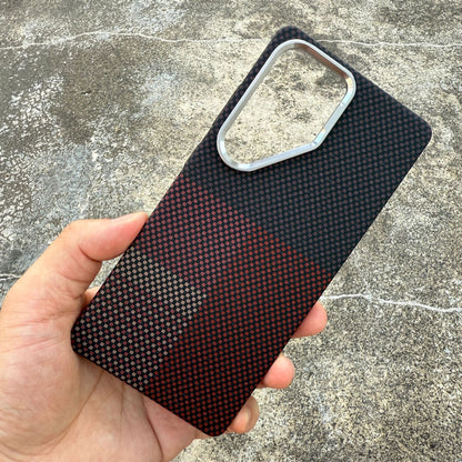 Premium MagSafe Phone Case with Metal Lens Frame & Pixel Art Design