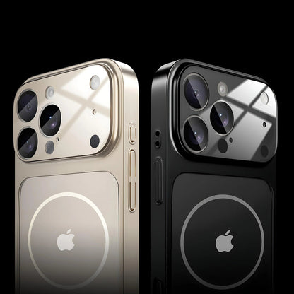 iPhone 17 Series Frosted Glass Magnetic Case