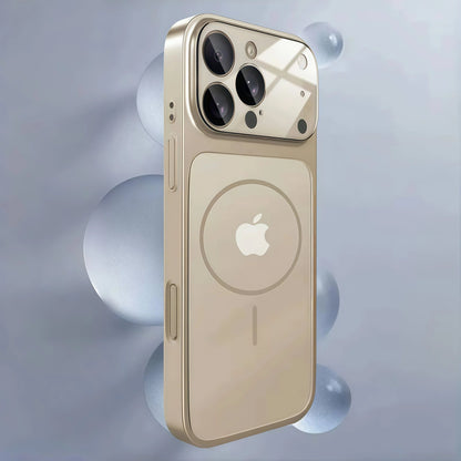 iPhone 17 Series Frosted Glass Magnetic Case