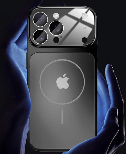 iPhone 17 Series Frosted Glass Magnetic Case