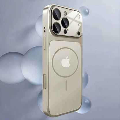 iPhone 17 Series Frosted Glass Magnetic Case
